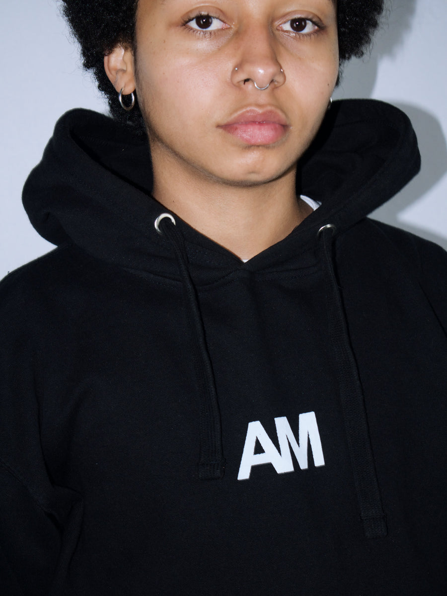 AM Black Tracksuit Hoodie