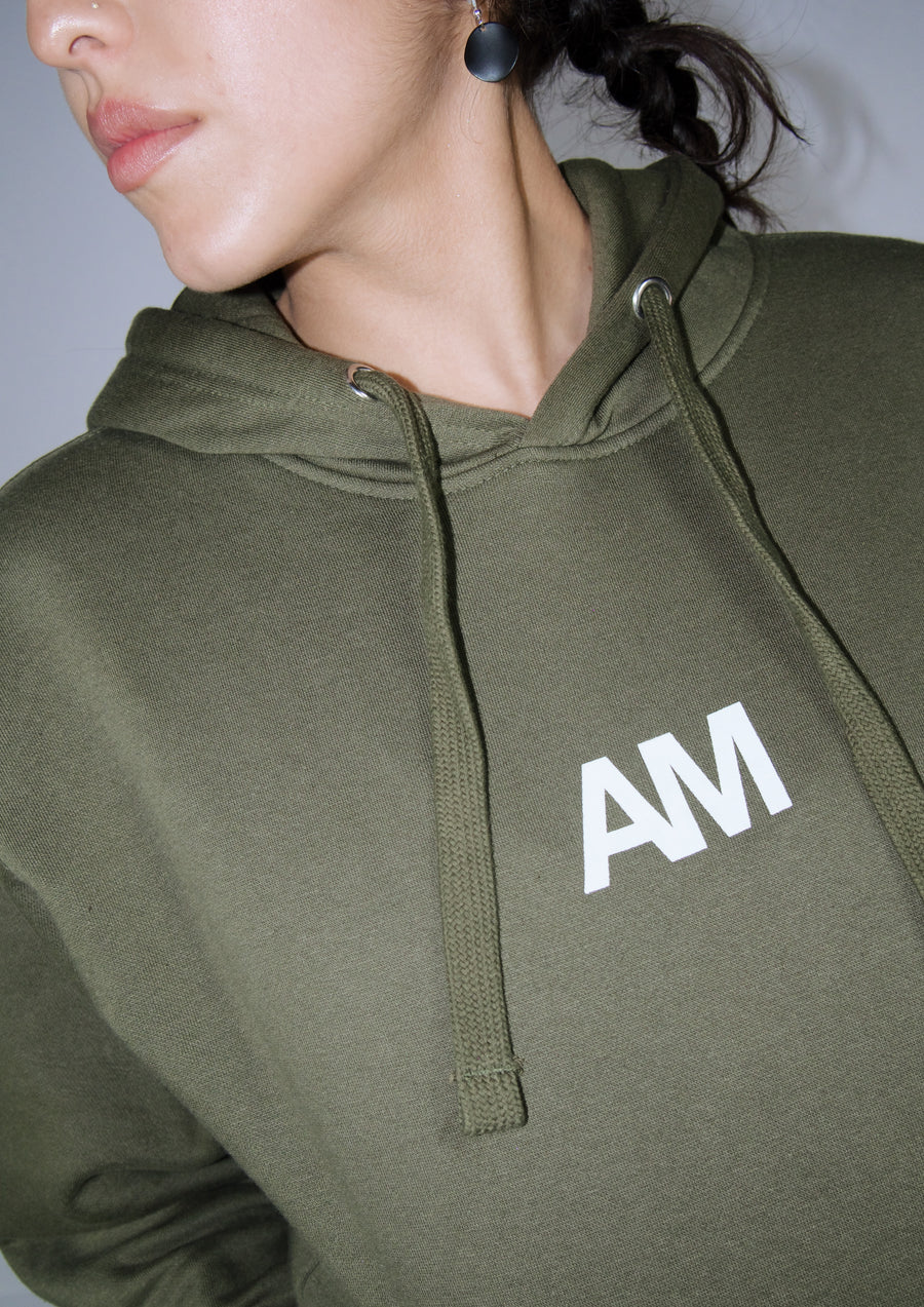 AM Forest Green Tracksuit Hoodie