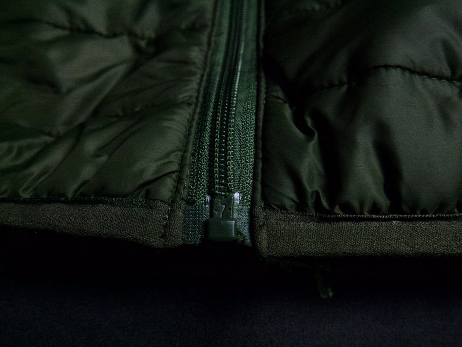 AM Forest Green Puffer Jacket