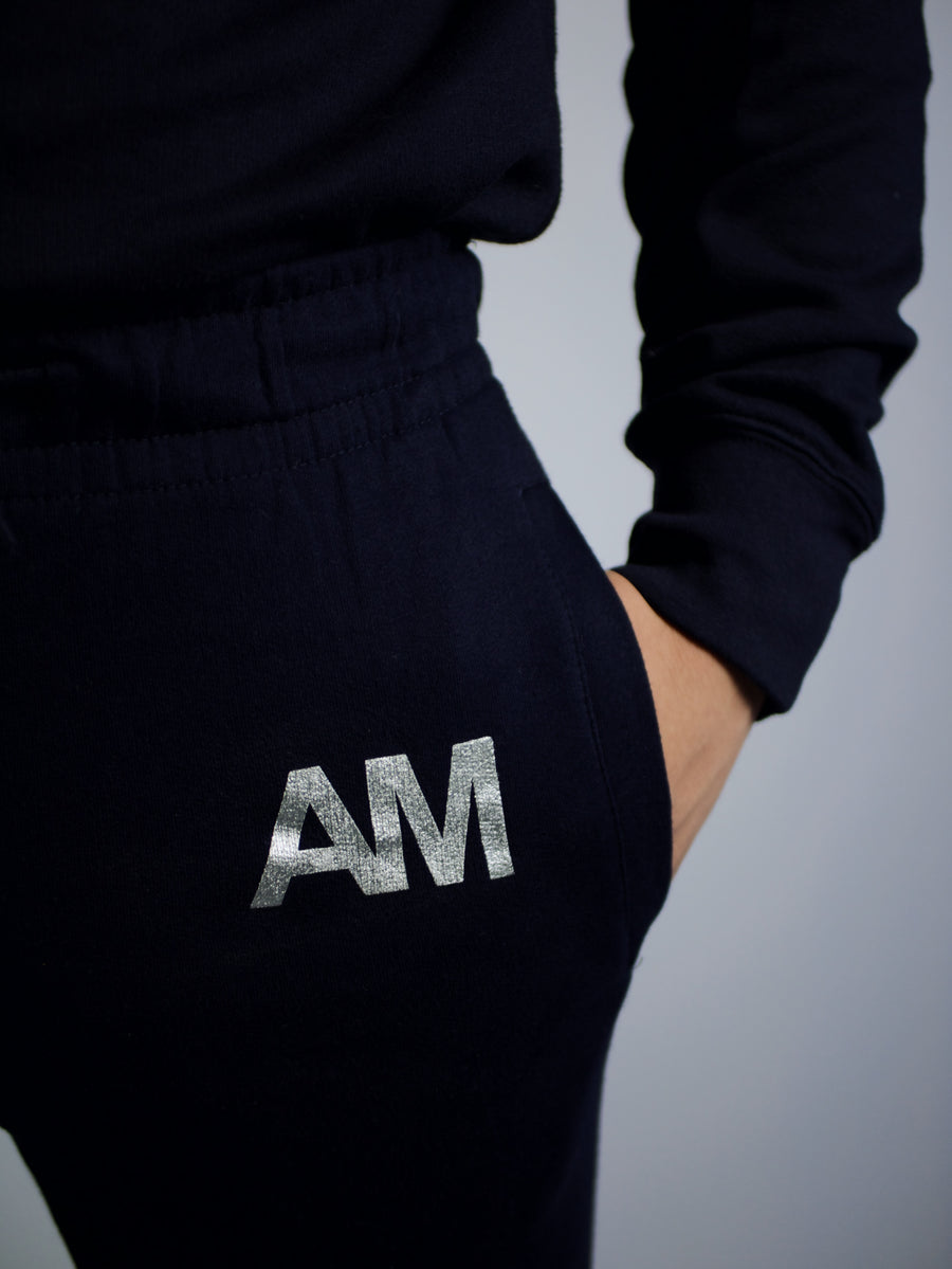 AM Navy Tracksuit Sweatpants