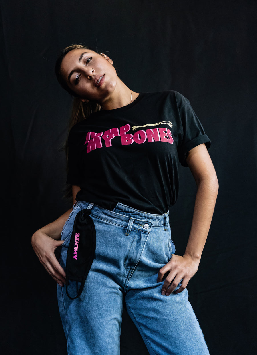 Jump My Bones T-Shirt in Black