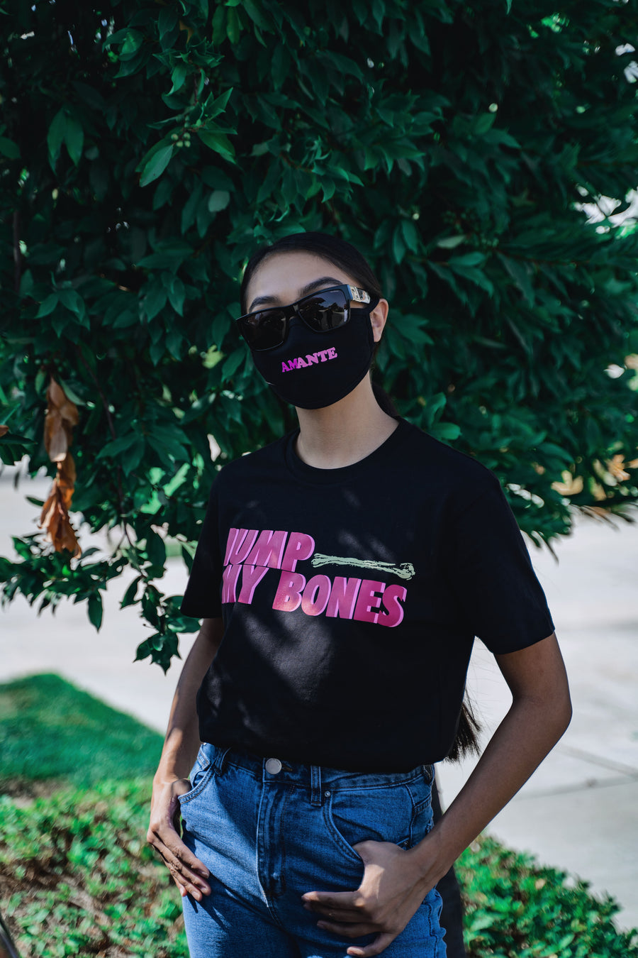 Jump My Bones T-Shirt in Black